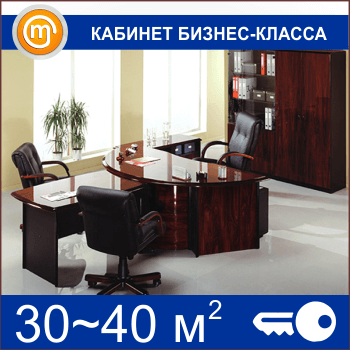 Кабинет бизнес-класса (30-40 кв.м)