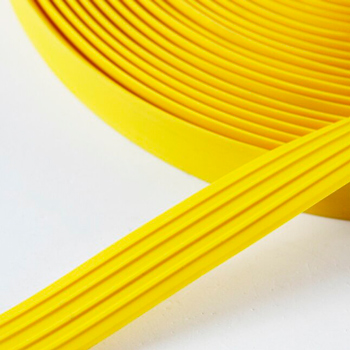 Тактильная резиновая противоскользящая лента (ЖЕЛТАЯ, 50 мм x 25 м)