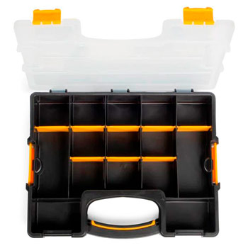 Кейс-органайзер с 7 отделениями К-03 серия «ПРОФИ» (КВТ)