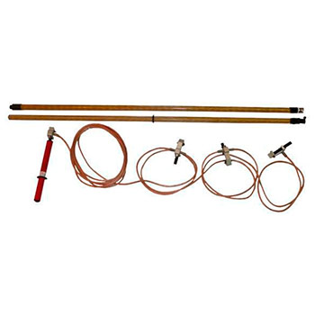 Заземление переносное ЗПП-220 (50 кв. мм) для РУ 220 кВ