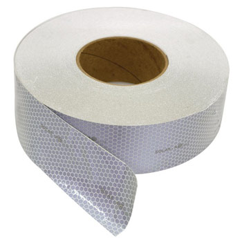 Светоотражающая лента СВТ SOLAS (БЕЛАЯ, 50 мм х 45,7 м)