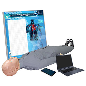 Робот-тренажер «Антон-1.02-К» с ноутбуком